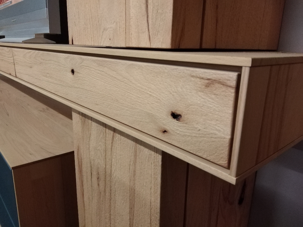 TALIS Wohnwand Riffbuche / Kernbuche Massiv Anbauwand TALIS Wohnwand Riffbuche / Kernbuche Massiv Anbauwand
