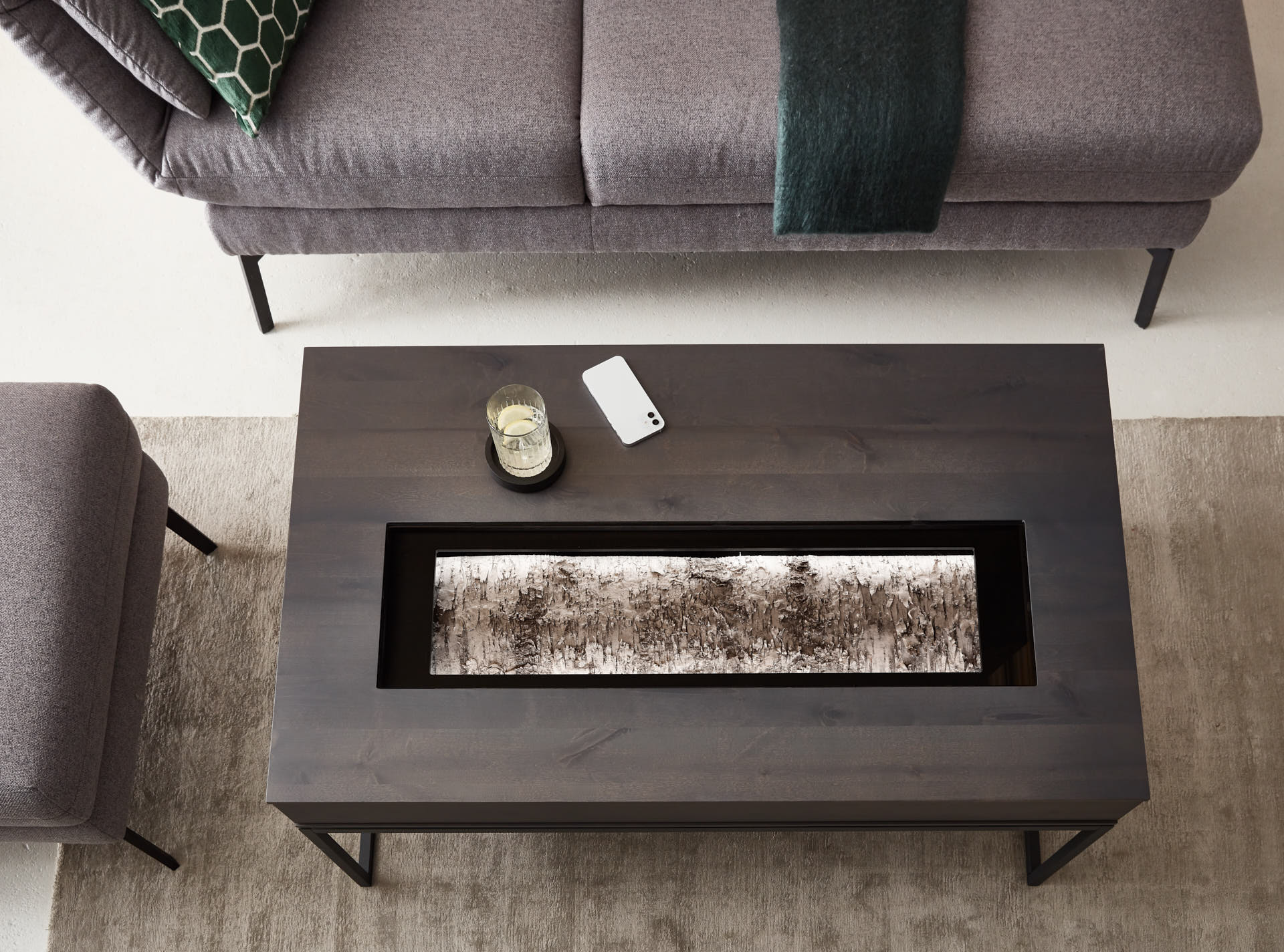 ALVA Couchtisch / LED - Beleuchtung  3110W - 0127
