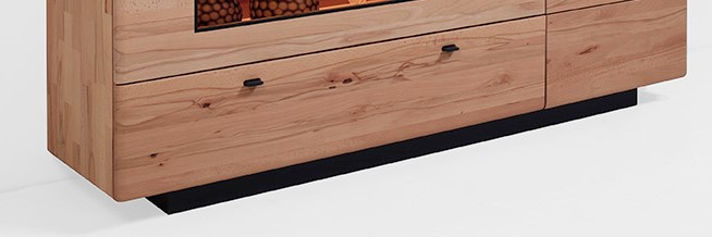 Kvik Lowboard 3216 Kernbuche gebürstet Unterteil Neu Kvik Lowboard 3216 Kernbuche gebürstet Unterteil Neu