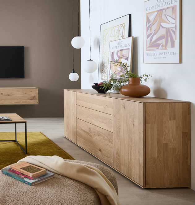 SONDEREDITION 12.25  Sideboard 4192, Kerneiche Natur