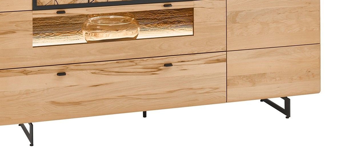 Kvik Lowboard 3216 Kernbuche gebürstet Unterteil Neu Kvik Lowboard 3216 Kernbuche gebürstet Unterteil Neu
