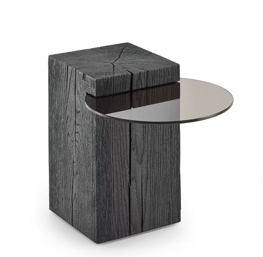 Beistelltisch Naturstücke 1002 Kernesche anthrazit