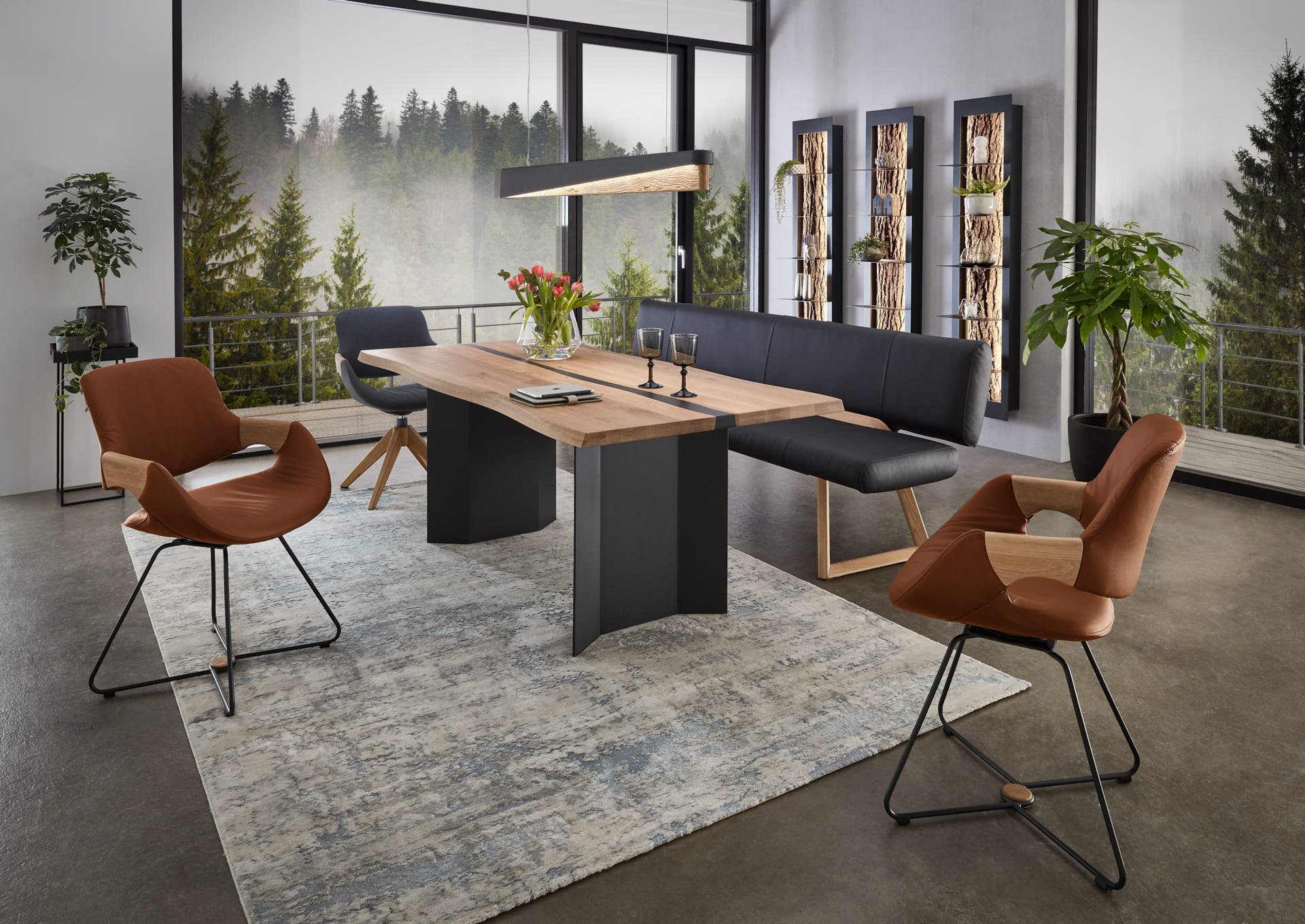 Esstisch Naturzeit Kerneiche Umato Massiv Baumkante 240 x 110 x 76 cm . Esstisch Naturzeit Kerneiche Umato Massiv Baumkante 240 x 110 x 76 cm .