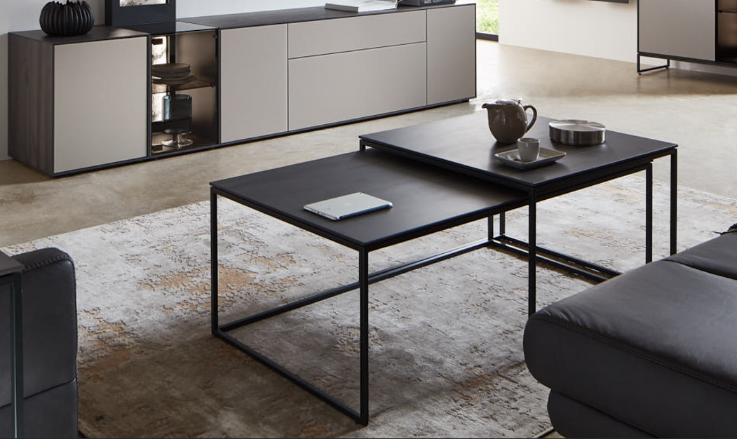 ALVA Couchtisch Kernbirke Harmaa Massiv,  3110W - 1421